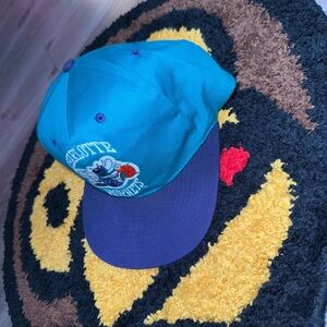 Charlotte Hornets Vintage Teal & Purple Snapback Hat